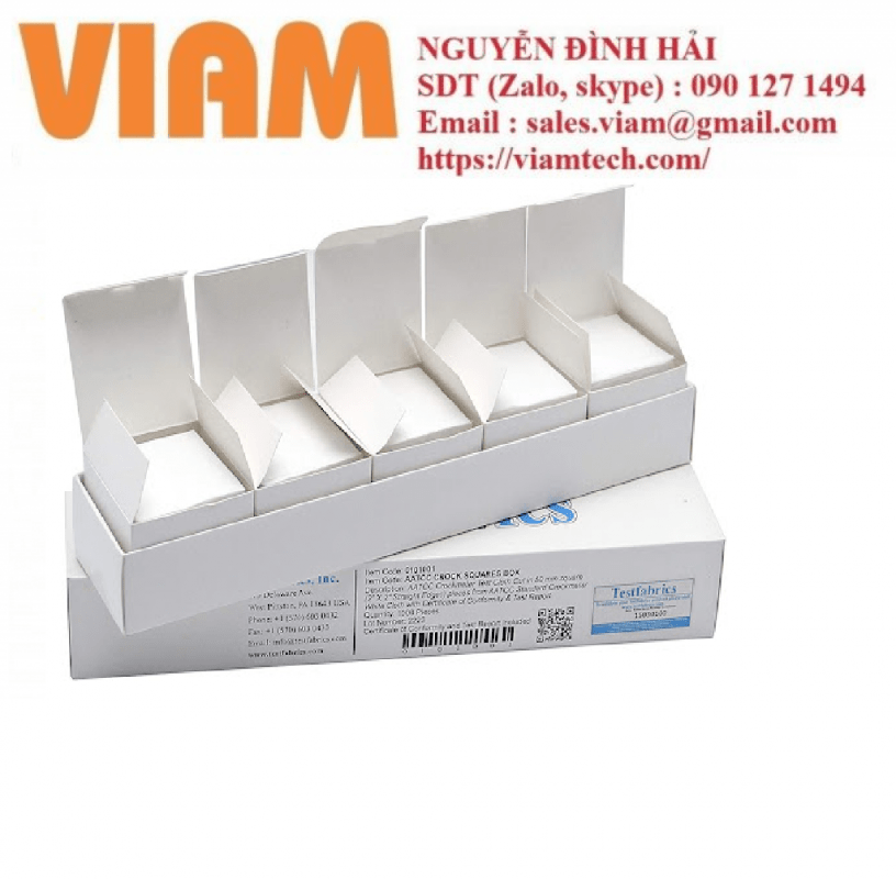 Vải thử độ bền màu ma sát (Crocking Cloths)