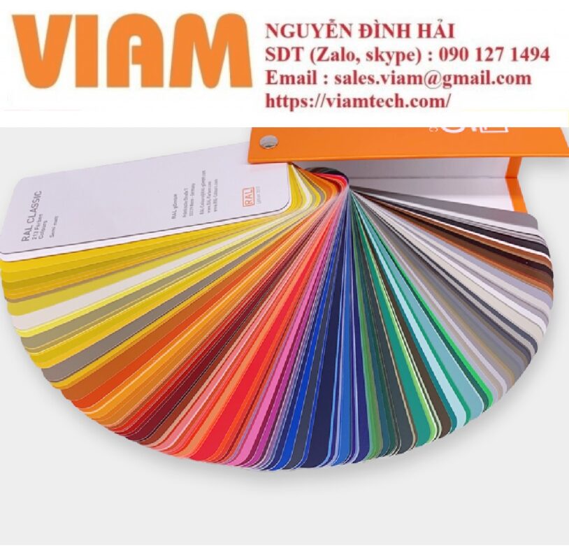 QUẠT MÀU RAL K5 SO MÀU SƠN TƯỜNG VÀ NỘI THẤT
