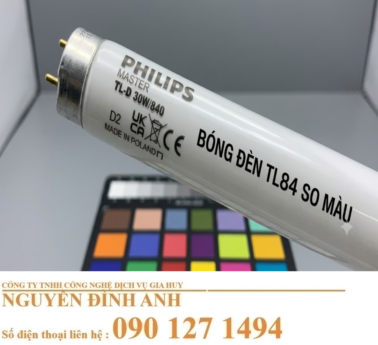 Tl84 Hướng Dẫn Sử Dụng Bóng Đèn TL84 Philips TL-D 30W/840 Cho Tủ So Màu ...