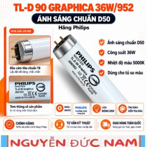 Bóng đèn D50 Philips TL-D 90 Graphica 36W/952